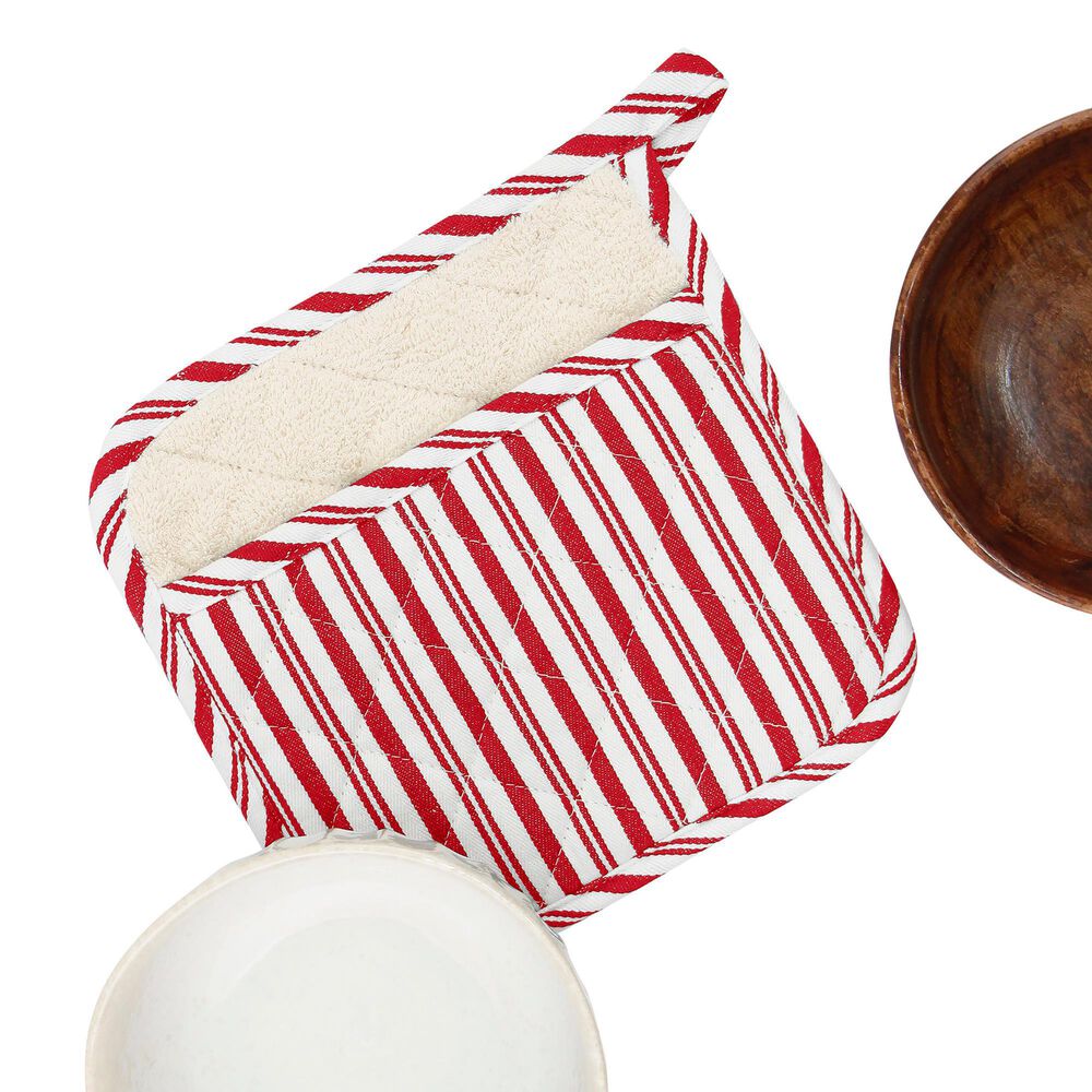 Harold Import Mrs. Anderson's Baking Cotton Potholder in Red, , large