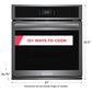 Frigidaire Gallery 27"" Single Electric Wall Oven with Total Convection in Black Stainless Steel, , large