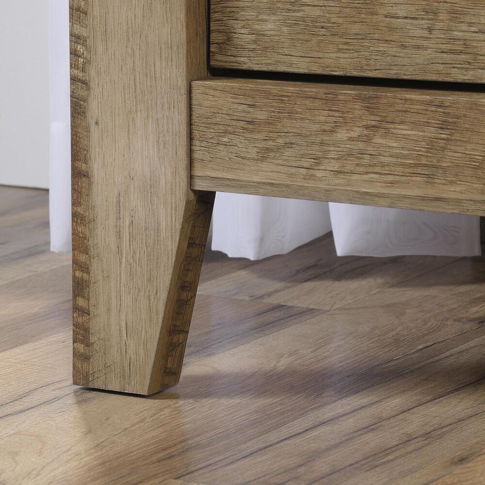 Sauder Dakota Pass 6 Drawer Dresser in Craftsman Oak NFM