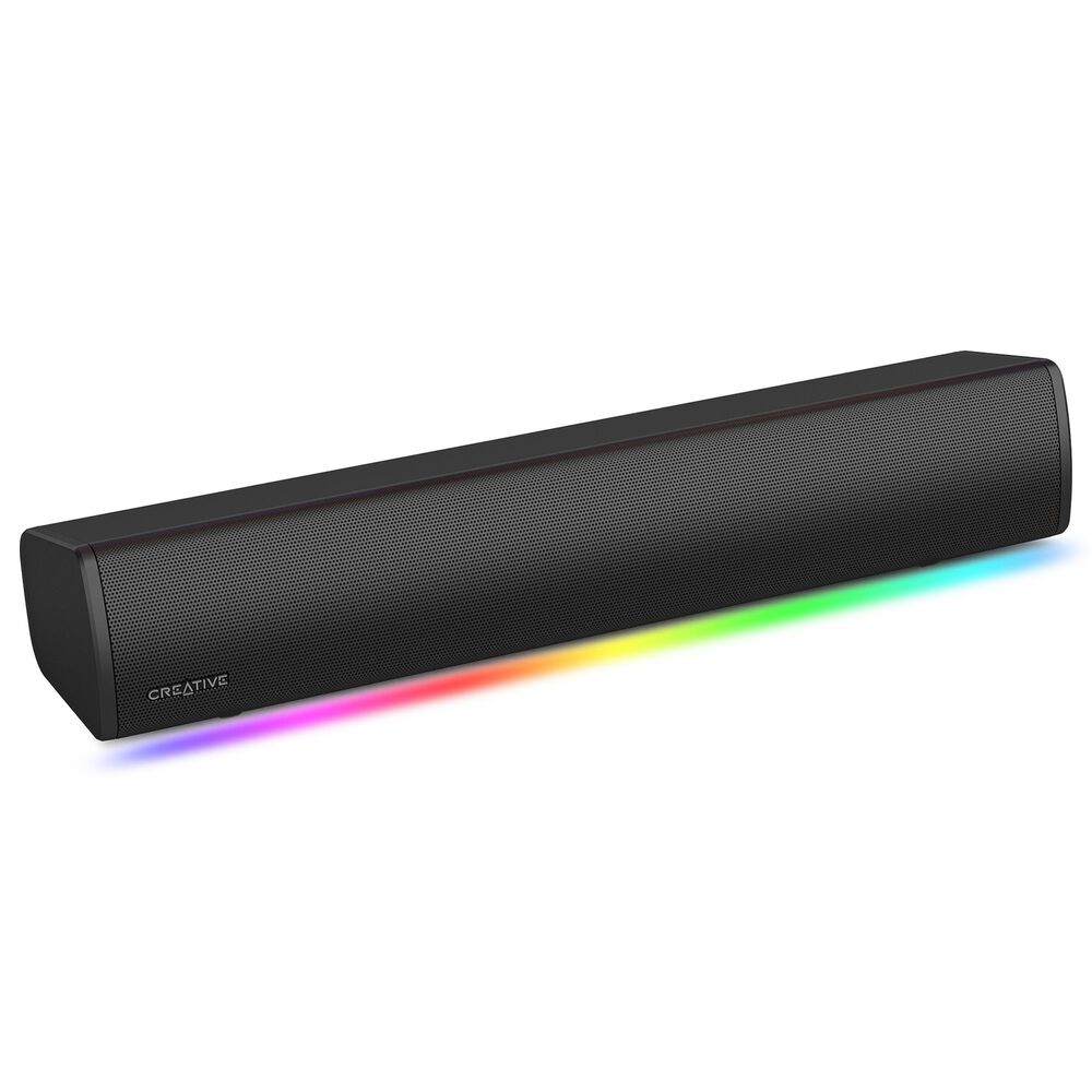 Creative Labs GS3 Compact Gaming Soundbar in Black, , large