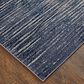 Feizy Indio 5" x 8" Navy and Blue Area Rug, , large