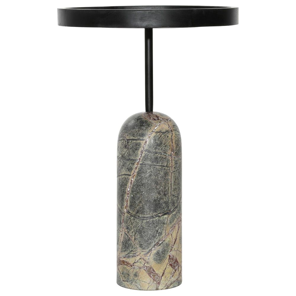 Blue Sun Designs Saul Side Table in Black and Green, , large