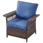 Sunwell Garden 5-Piece Patio Conversation Set with Stationary Chairs in Navy, , large