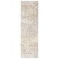 Nourison Sparkle Grey and Mocha 2"3" x 7"6" Runner, , large