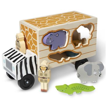 Melissa & Doug Animal Rescue Wooden Play Set, , large