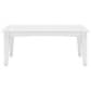 Ashley Hyland Wave Patio Rectangular Coffee Table in Bright White, , large