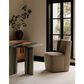 Moe"s Home Collection Cormac Rolling Side Chair in Warm Sand, , large
