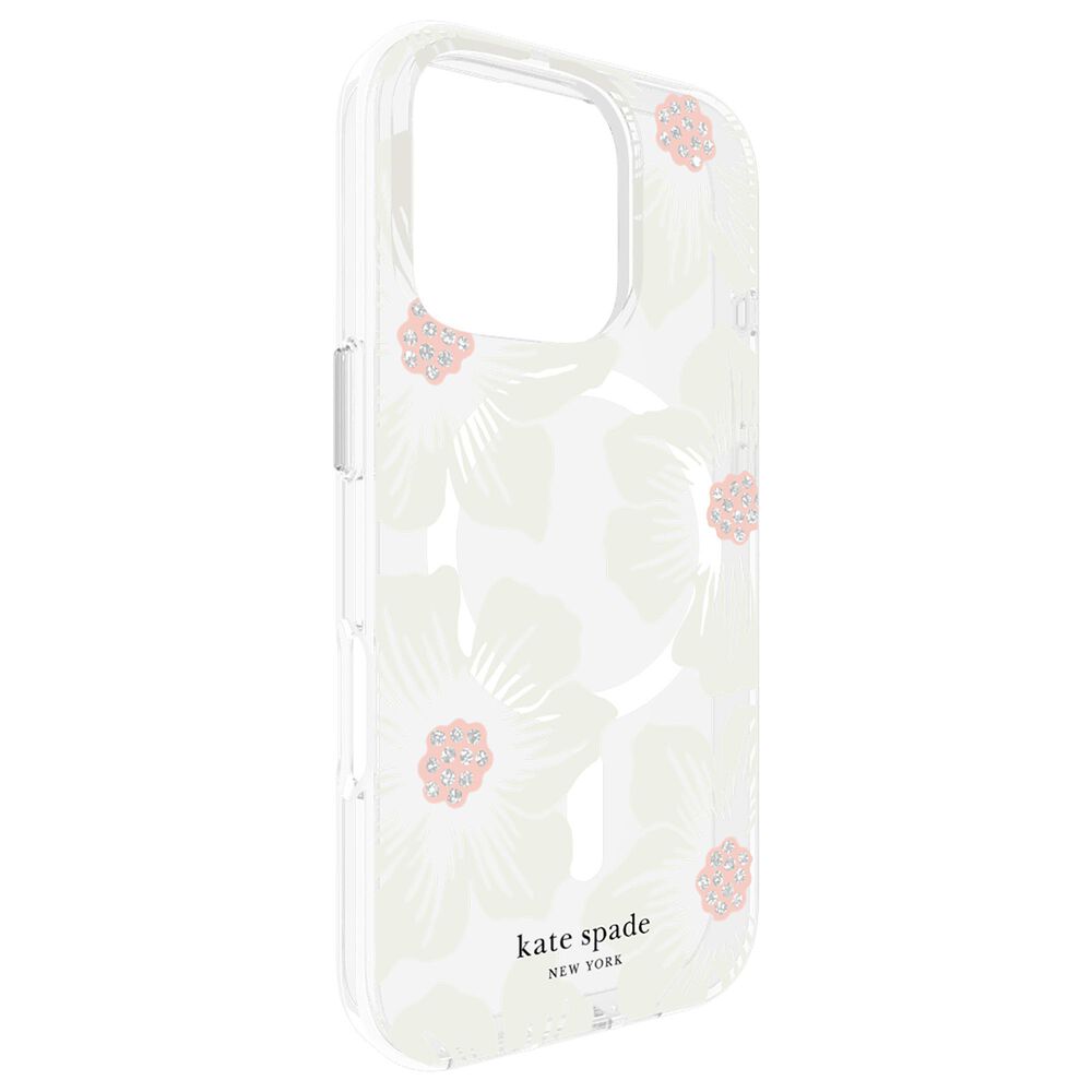 Kate Spade Protective MagSafe Case for Apple iPhone 16 Pro in Hollyhock Floral, , large