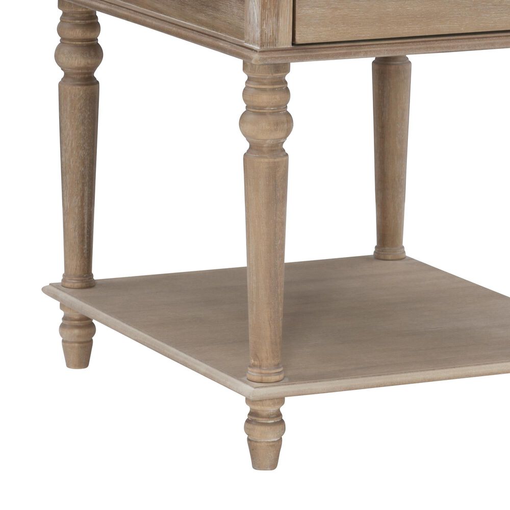 Linon Home Decor Mcghie Side Table in Natural, , large