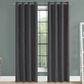 Monarch Specialties 54" x 48" Curtain Panel in Grey (Set of 2), , large