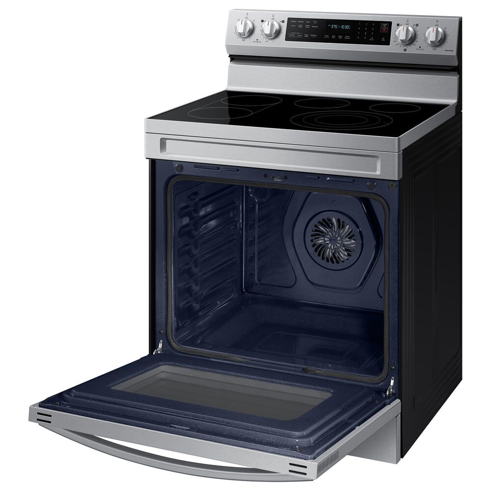 Samsung 6.3 Cu. Ft. Freestanding Electric Range with Air Fry, Wi-Fi and Griddle in Stainless Steel, , large