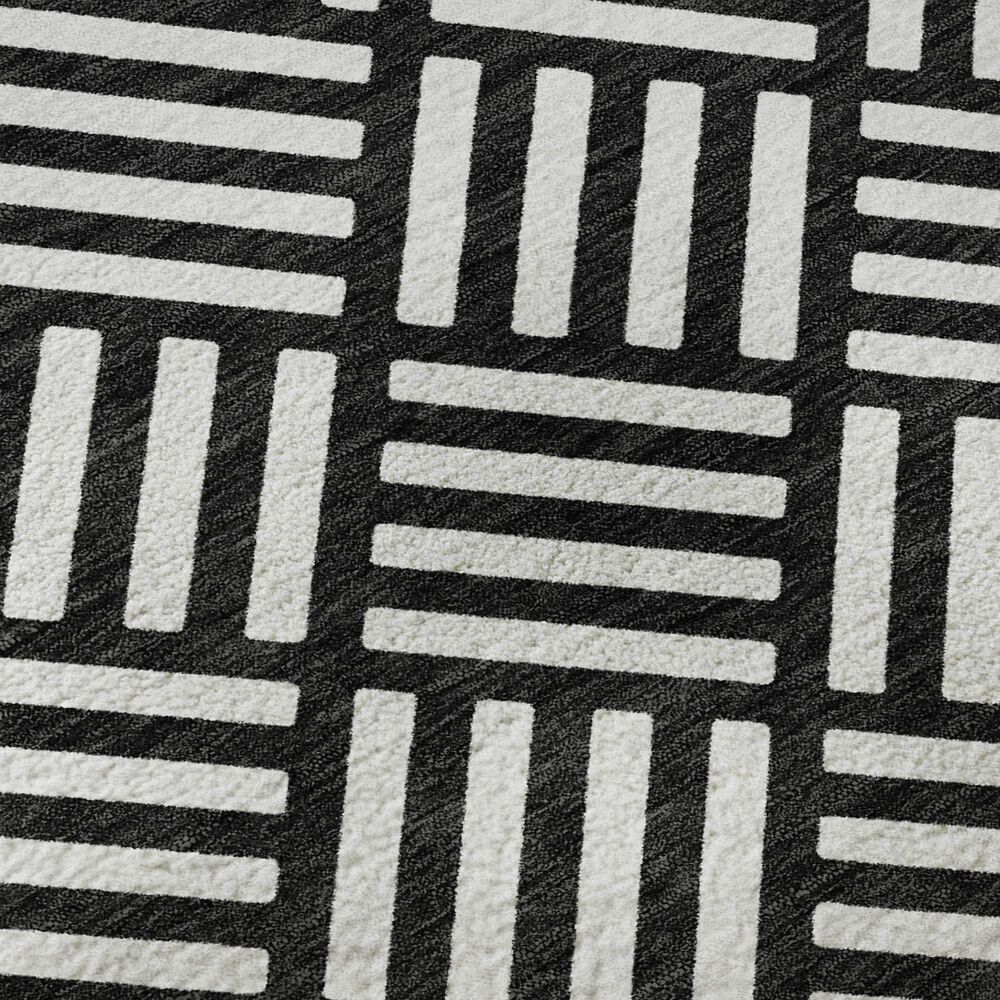Dalyn Rug Company The Reserve TR3 Black 3&#39; x 5&#39; Indoor/Outdoor Area Rug, , large