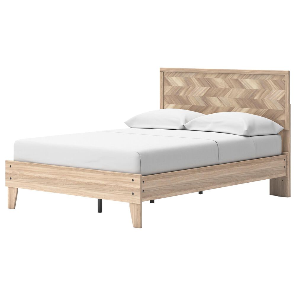 Ashley Battelle Full Platform Bed in Tan, , large