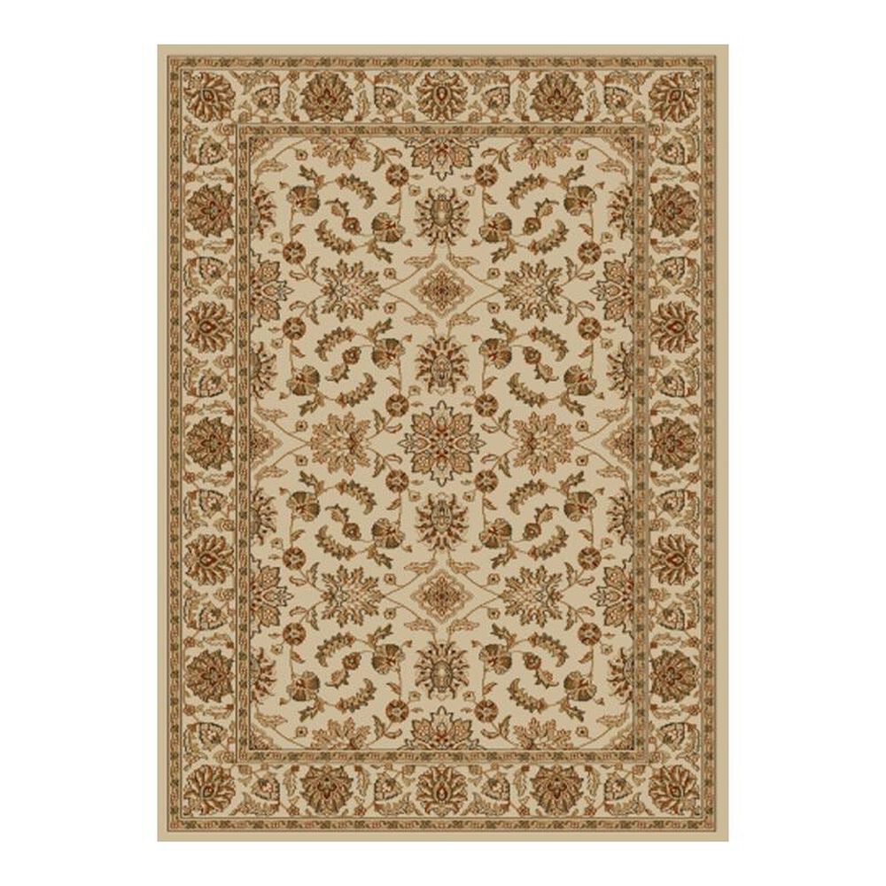 Radici USA Bergamo 1592 7'9" x 11' Ivory Area Rug, , large