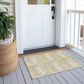 Dalyn Rug Company Soft Essentials Chevron Gold 2"6" x 3"10" Area Rug, , large