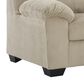 Ashley SimpleJoy Stationary Sofa and Loveseat Set in Sand, , large