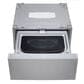 LG 29" 1.0 Cu. Ft. SideKick Pedestal Washer in Brushed Platinum Steel, , large