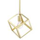 Golden Lighting Cassio Mini Pendant in Olympic Gold, , large