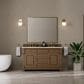 James Martin Vanities Brookfield 60" Double Bathroom Vanity in Pecan with 3 cm Eternal Jasmine Pearl Silestone Top, Rectangular Sinks and FreePower Wireless Charger, , large