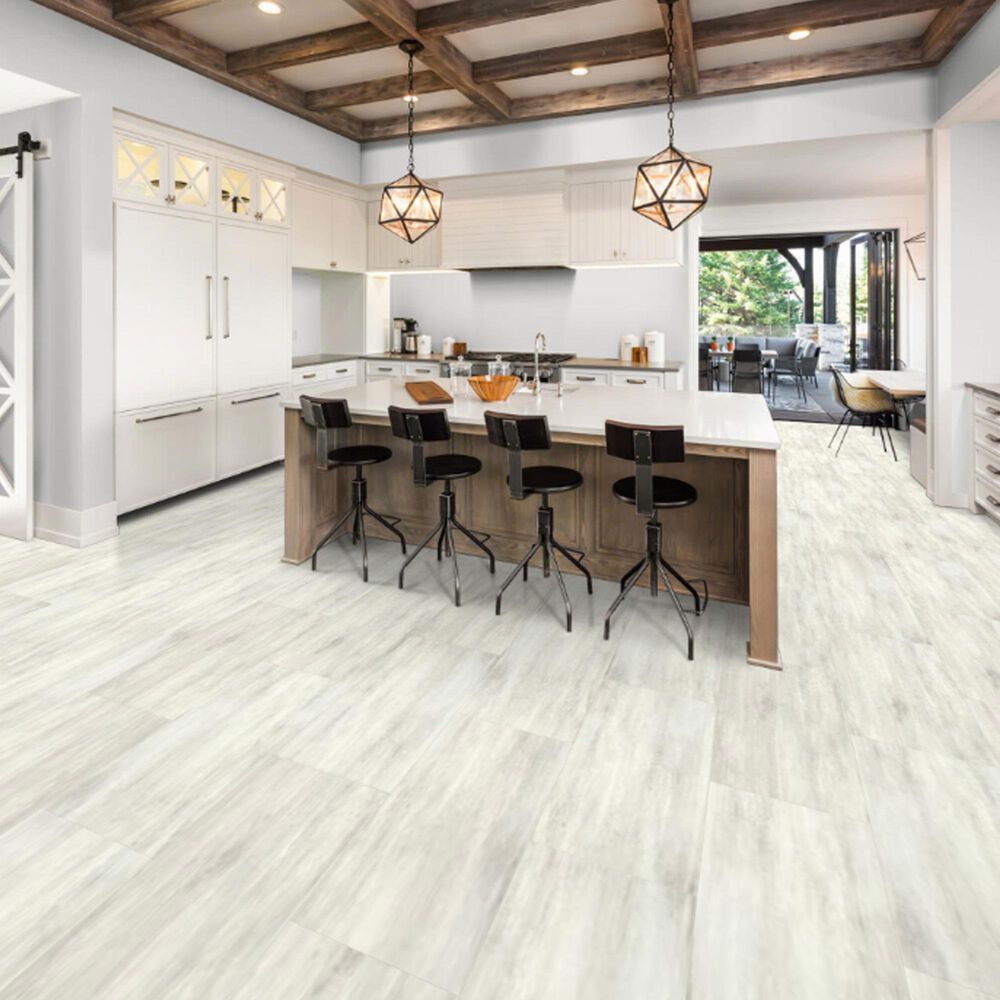Tru-Cor PBE Tile Linear Oatmeal 16&quot; x 32&quot; Luxury Vinyl Tile, , large