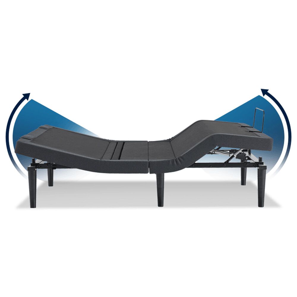 Tempur-Pedic LuxeBreeze 2.0 Medium Hybrid Flex Head King Mattress with 2 Twin XL Ergo ProSmart Adjustable Bases, , large