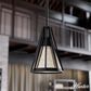 Hunter Rafner 1-Light Mini Pendant in Natural Iron, , large