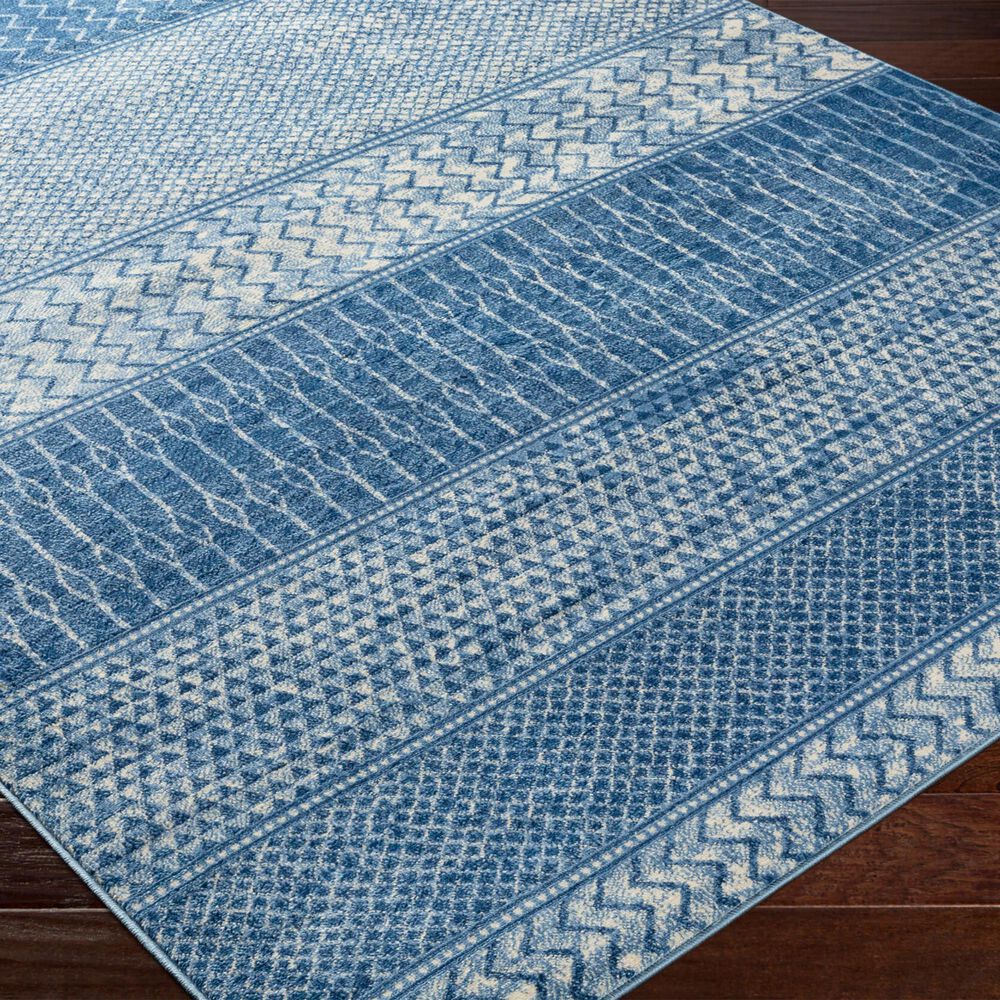 Surya Monaco MOC-2305 8&#39;10&quot; x 12&#39;4&quot; Denim, Navy and Ivory Area Rug, , large
