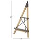 Maple and Jade Industrial Easel in Light Brown and Black, , large
