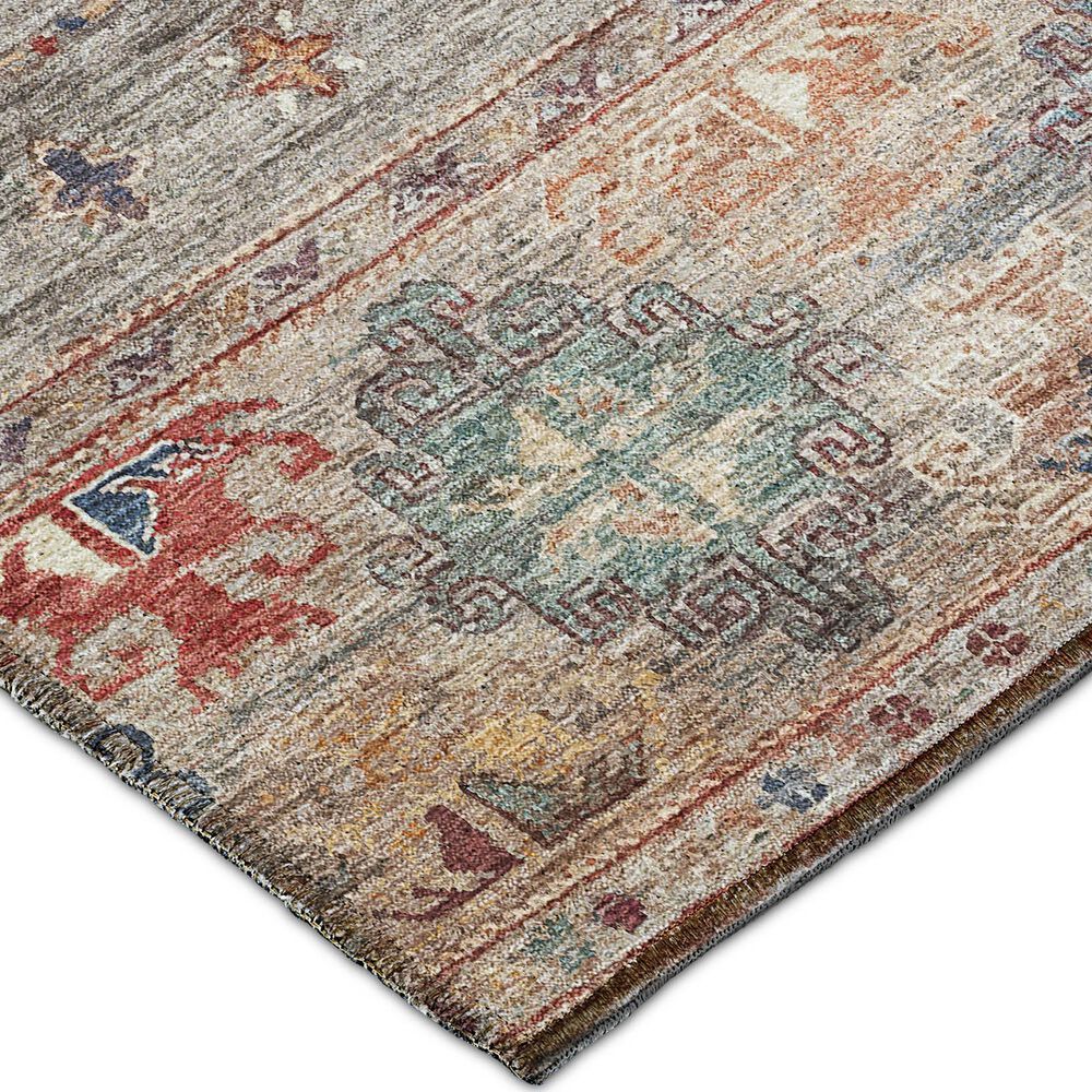 Dalyn Rug Company Karaj KJ5 1&#39;8&quot; x 2&#39;6&quot; Gray Indoor/Outdoor Area Rug, , large
