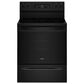 Whirlpool 5.3 Cu. Ft. Electric Range with Air Cooking Technology in Black, , large