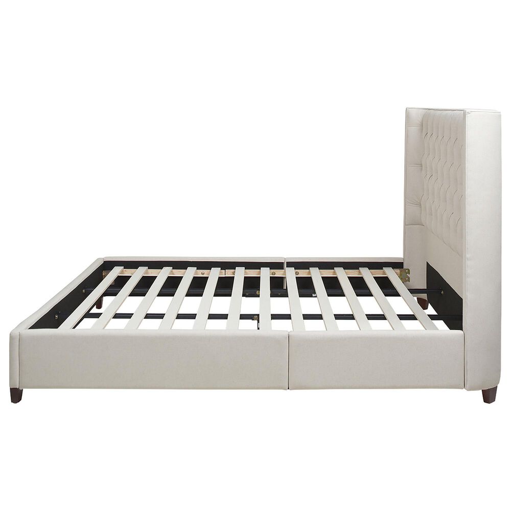 Jennifer Taylor Home Manhattan King Platform Bed in Light Beige, , large