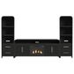 Mayberry Hill Ridgemont 82" Entertainment Center with TV Stand in Black, , large