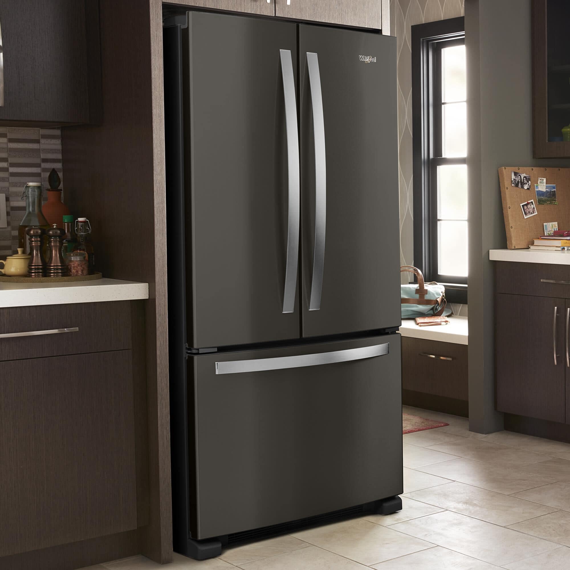 Whirlpool 22.1 Cu. Ft. Freestanding French Door Refrigerator in