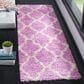Safavieh Dallas Shag SGD257I-28 2"3" x 8" Pink/Ivory Runner, , large