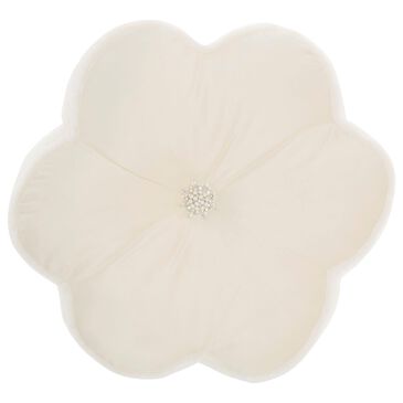 Nourison Sofia 17" x 17" Throw Pillow in Ivory, , large