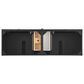 James Martin Vanities Myrrin 72" Double Vanity in Carbon Oak with 3 cm Carrara White Marble Top, , large