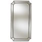 Baxton Studio Romina Accent Wall Mirror in Antique Silver, , large