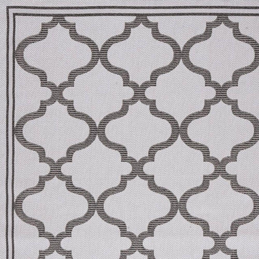 Safavieh Bermuda 5&#39;3&quot; x 7&#39;6&quot; Grey and Brown Indoor/Outdoor Area Performance Rug, , large