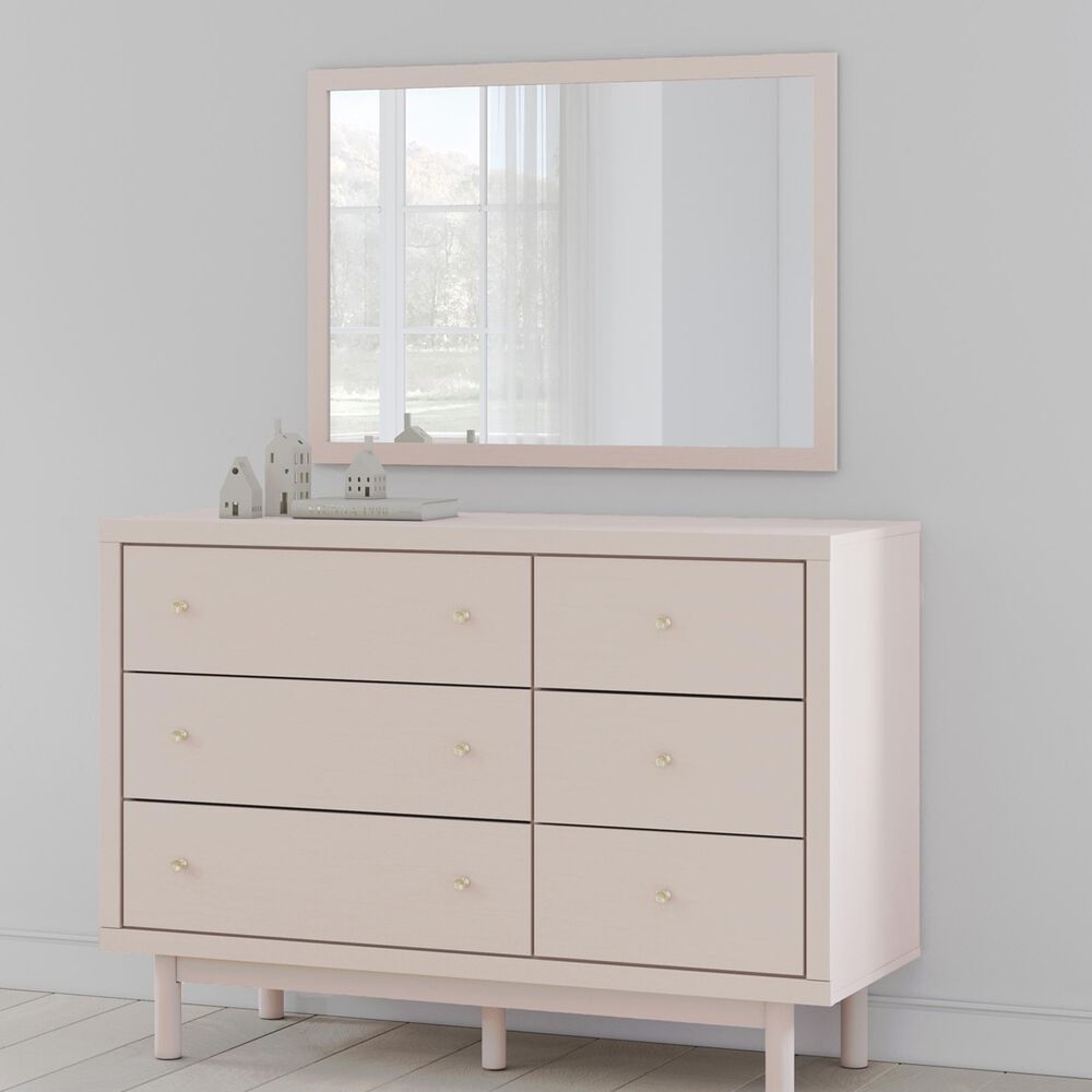 Ashley Wistenpine Bedroom Mirror in Blush, , large