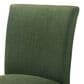 Coaster Cantley Dining Side Chair with Green Cushion in Rich Brown, , large