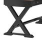 Ashley Wildenauer 3-Piece L-Shape Desk with Chair Set in Brown and Black, , large