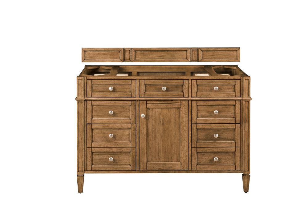 James Martin Brittany 48" Single Bathroom Vanity in Saddle Brown Shop NFM