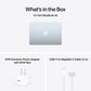 Apple 13" MacBook Air | Apple M5 Chip - 10-core CPU and 8-core GPU - 16GB RAM - 512GB SSD in Sky Blue with 3-Year AppleCare+, , large