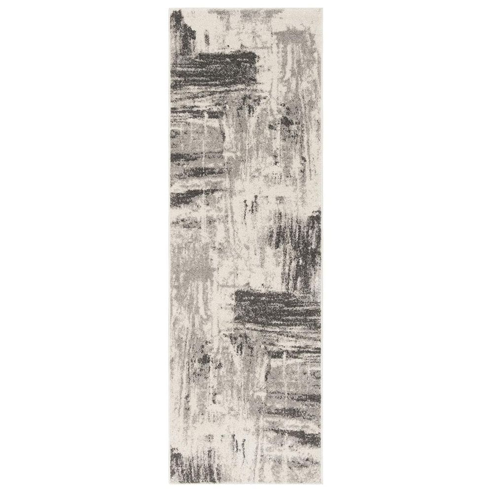 Safavieh Adirondack ADR133C 2"6" x 10" Ivory and Grey Runner, , large