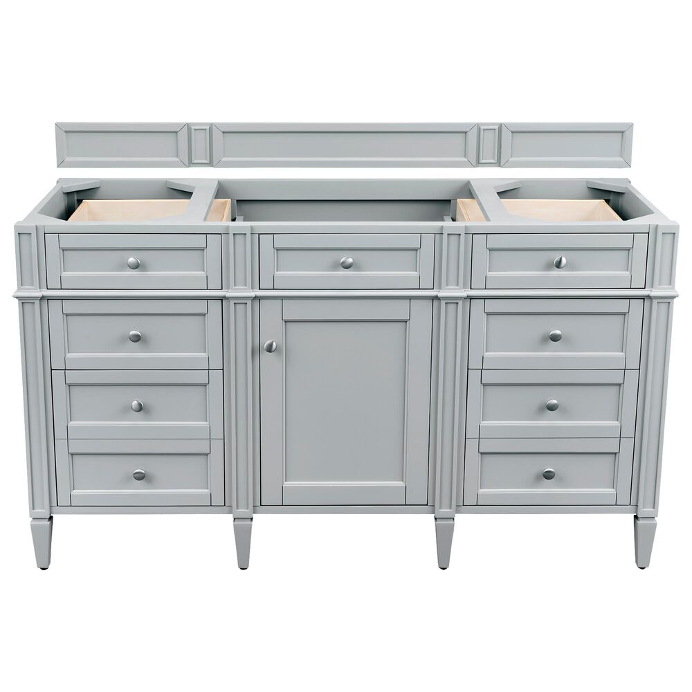 James Martin Brittany 60" Single Bathroom Vanity Cabinet in Urban Gray, , large