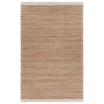 L&R Resources Natural Fiber 03386 5" x 7"9" Natural Area Rug, , large