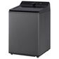 LG 5.0 Cu. Ft. Mega Capacity Smart Top Load Washer in Platinum Black, , large