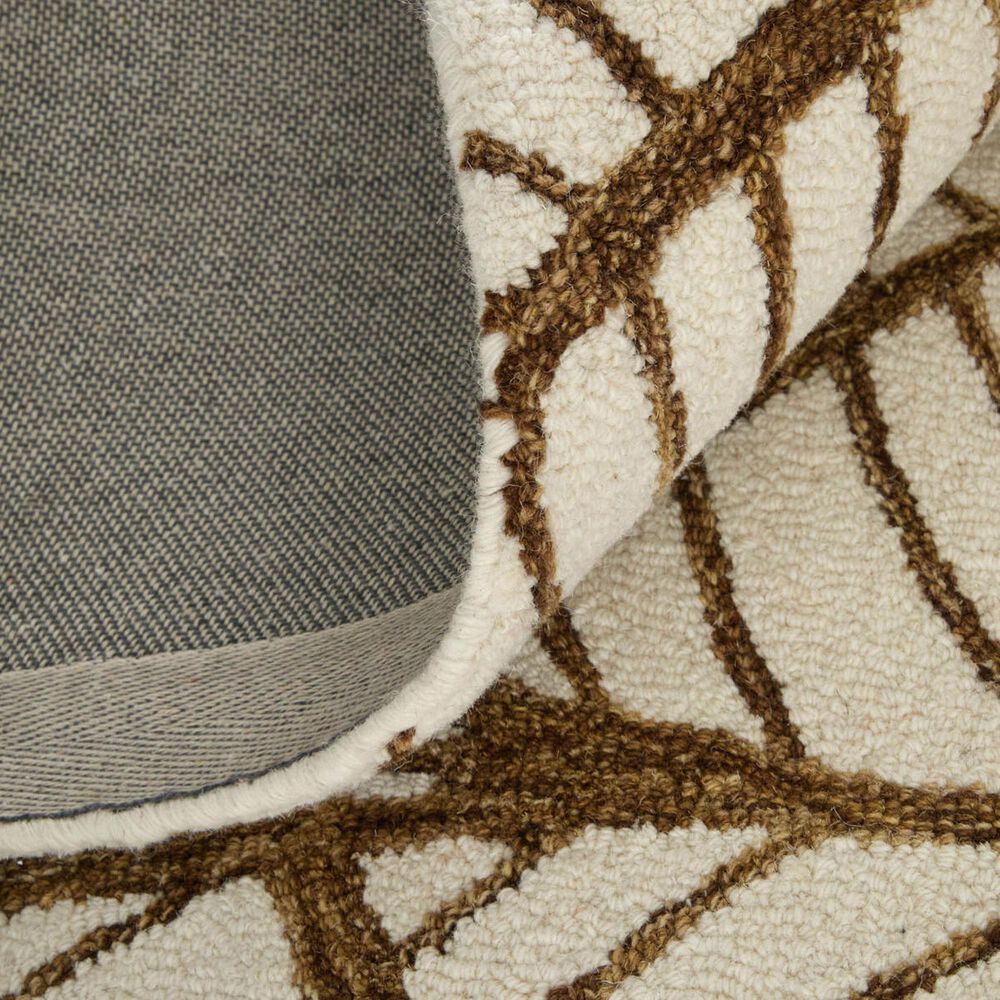 Feizy Wallace WAL8A44F Brown 5&#39; x 8&#39; Area Rug, , large