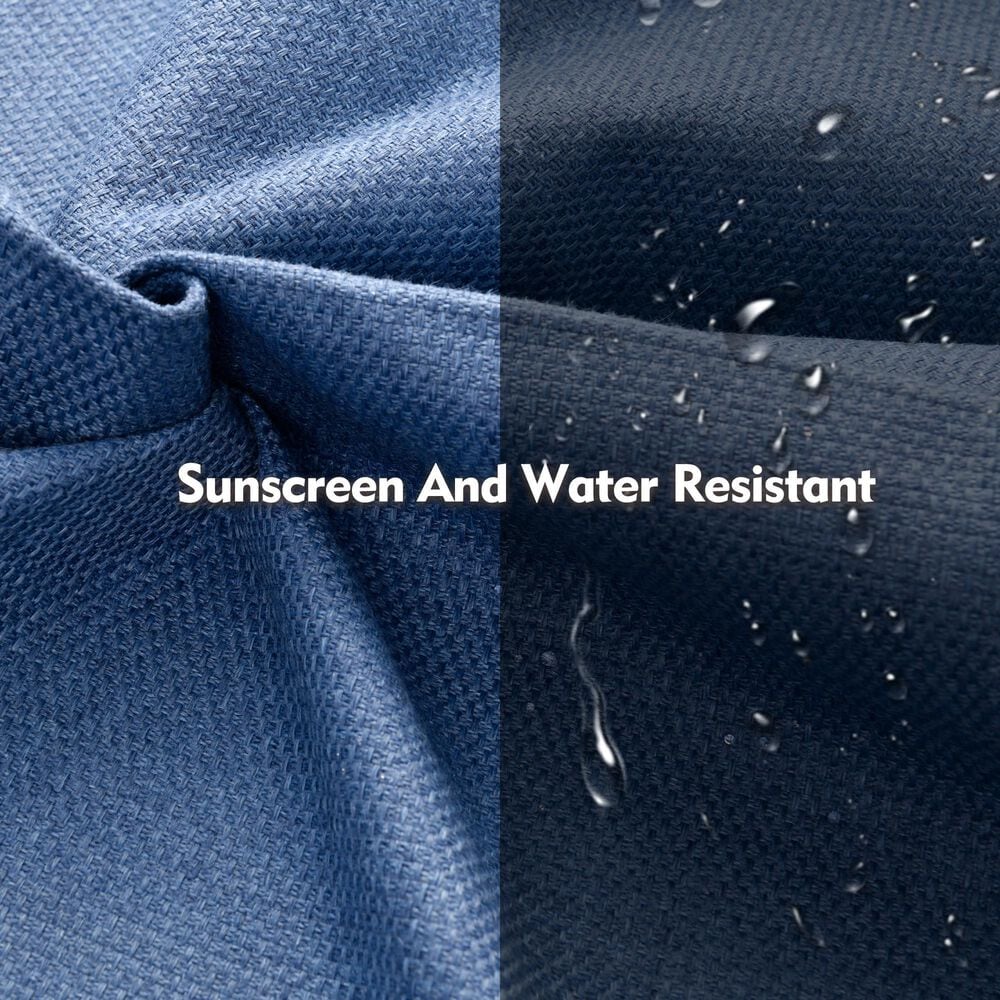 HOMLUX 9-Piece Outdoor  Conversation Set  in Denim Blue, , large