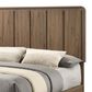 Crown Mark Nyomi Queen Panel Bed in Light Brown, , large